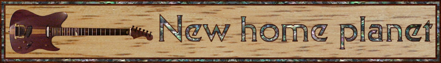 RDE Guitar New Home Planet