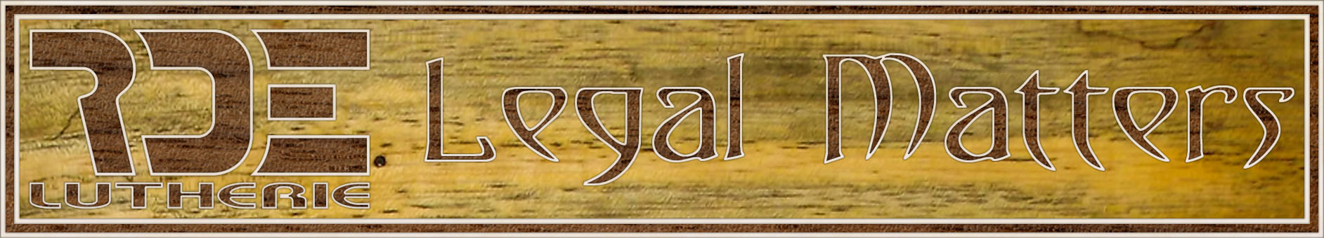 Legal Matters header