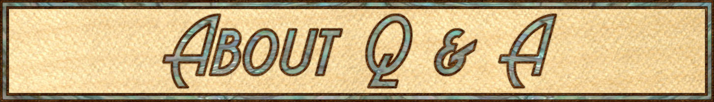 About Q and A's Header