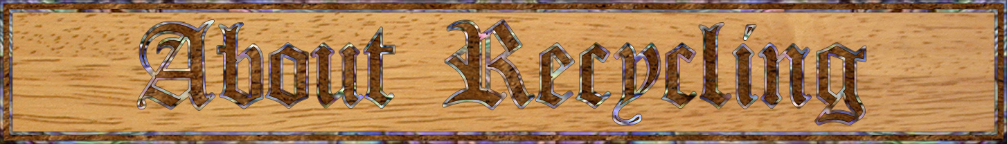 About Recycling header
