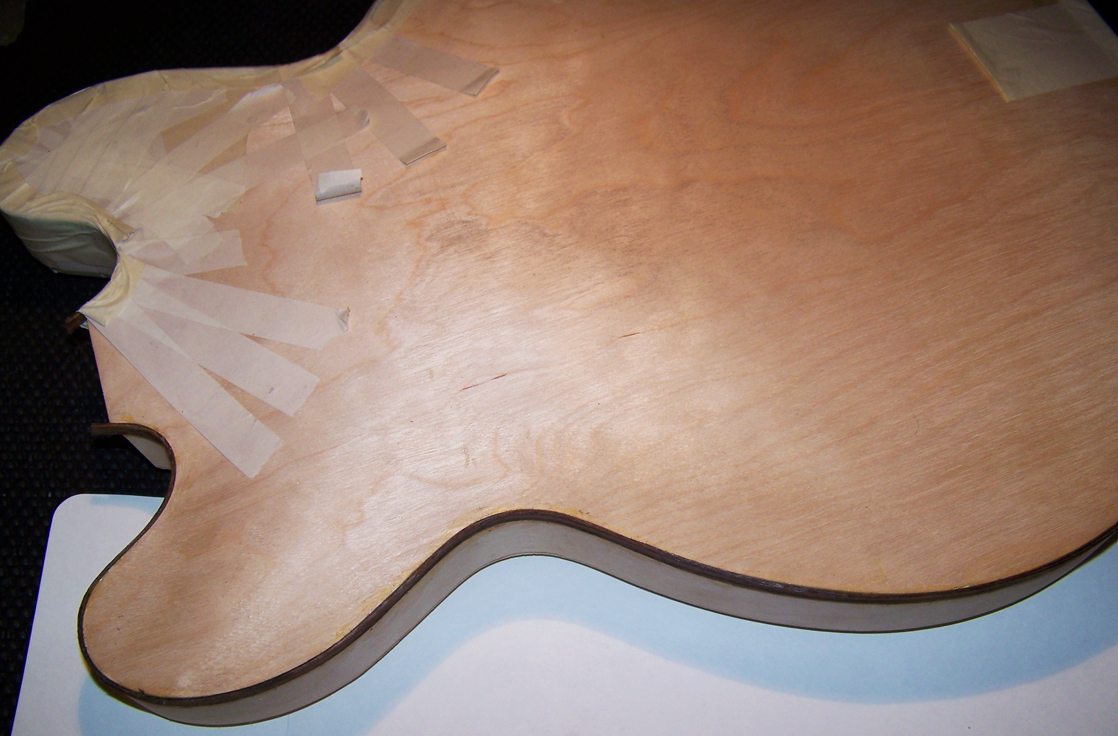 Second side of binding