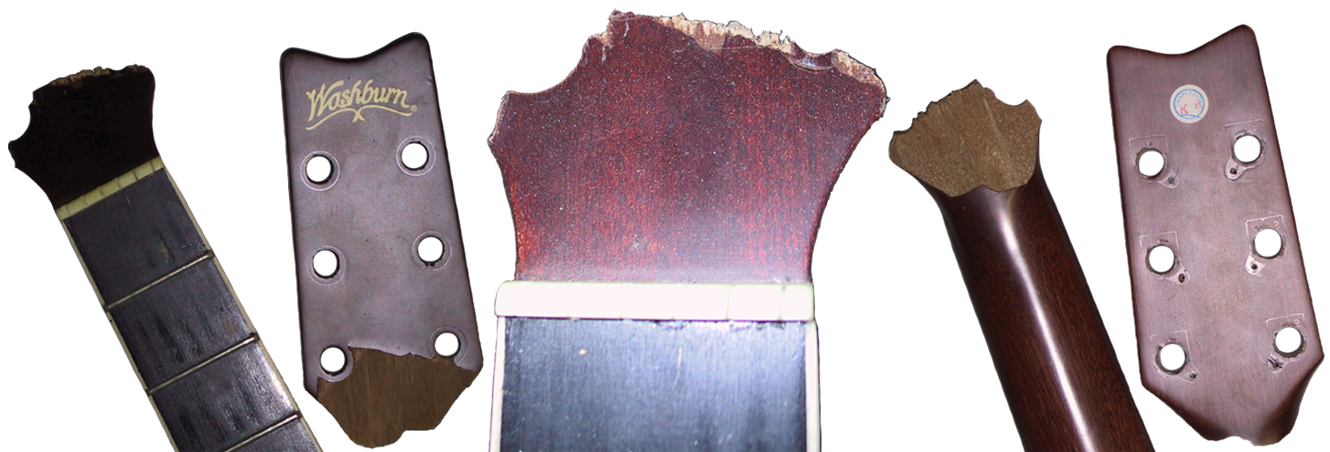 Broken headstock