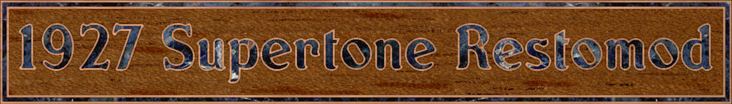 1927 Restomod Header image