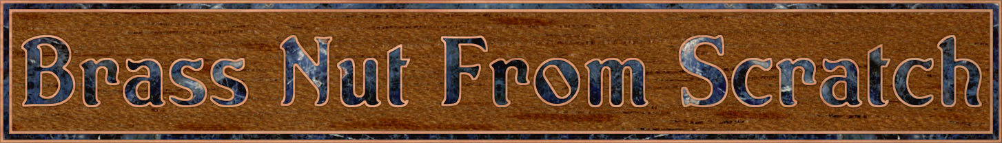 Brass nuts from scratch header