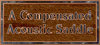 A compensated acoustic saddle link