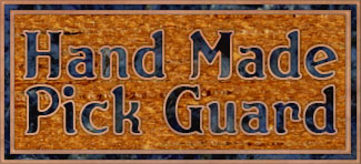 A hand made pick guard link