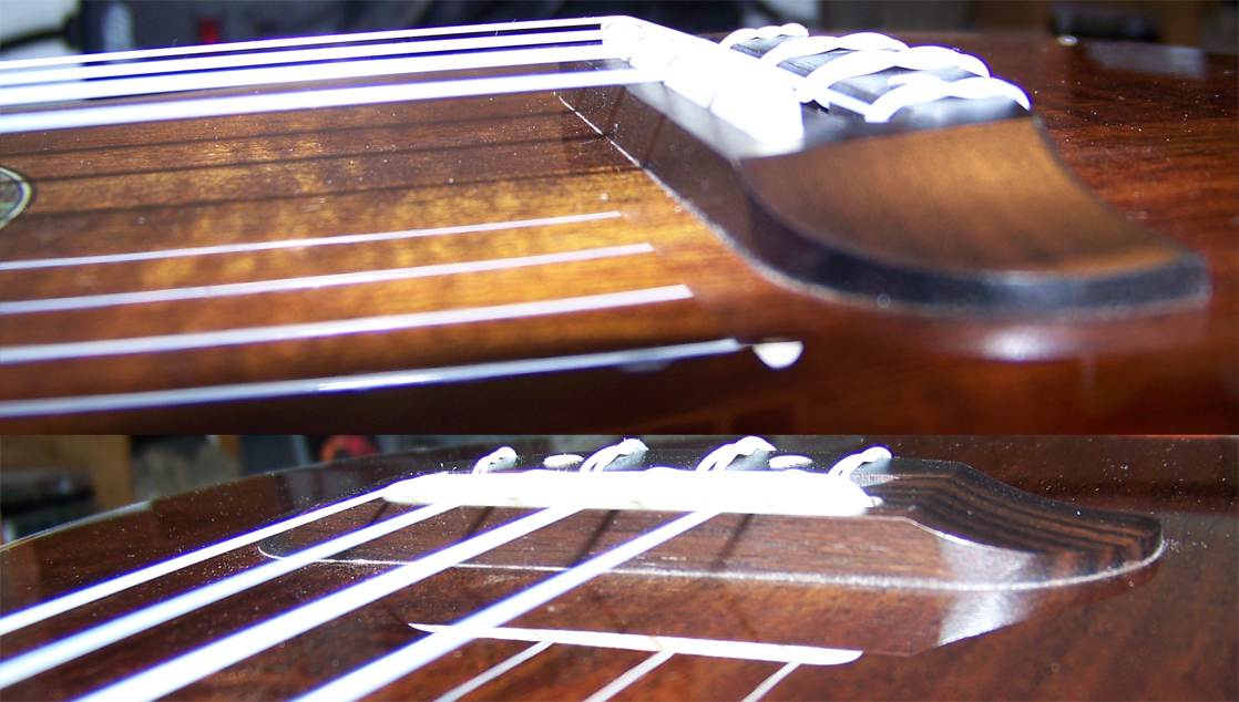 Saddle before and after