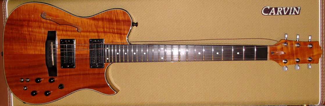 Carvin semi hollow body